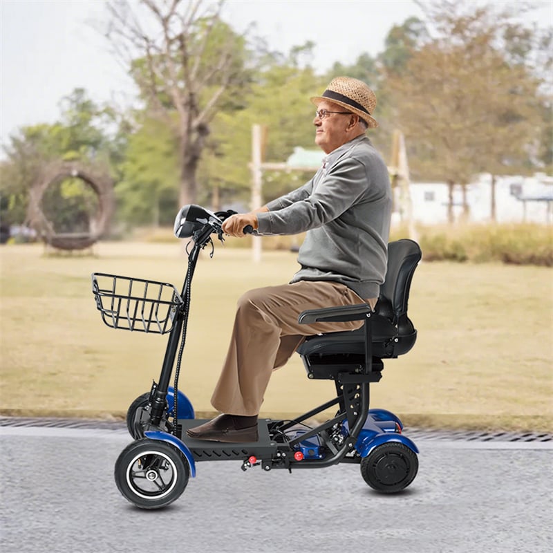 L3 250W*2 Foldable Adult All Terrain Folding 4 Wheel Electric Mobility Scooter for Elderly Scooter
